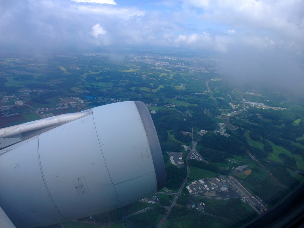 成田上空