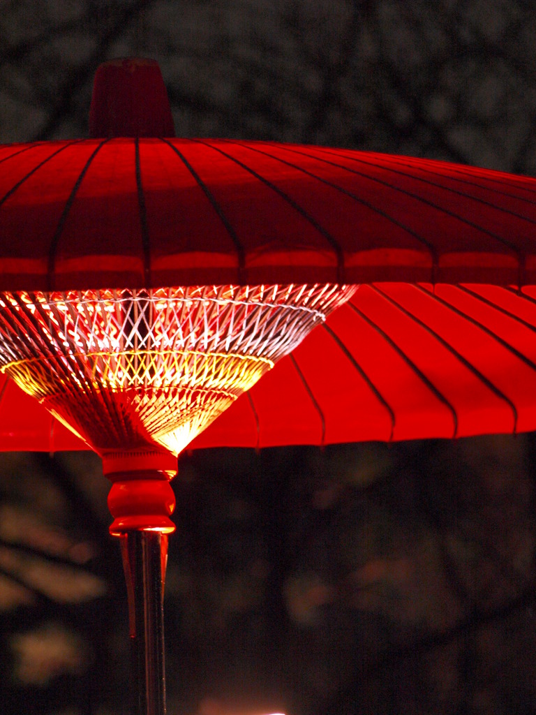 赤い傘