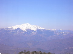 御嶽山から乗鞍岳