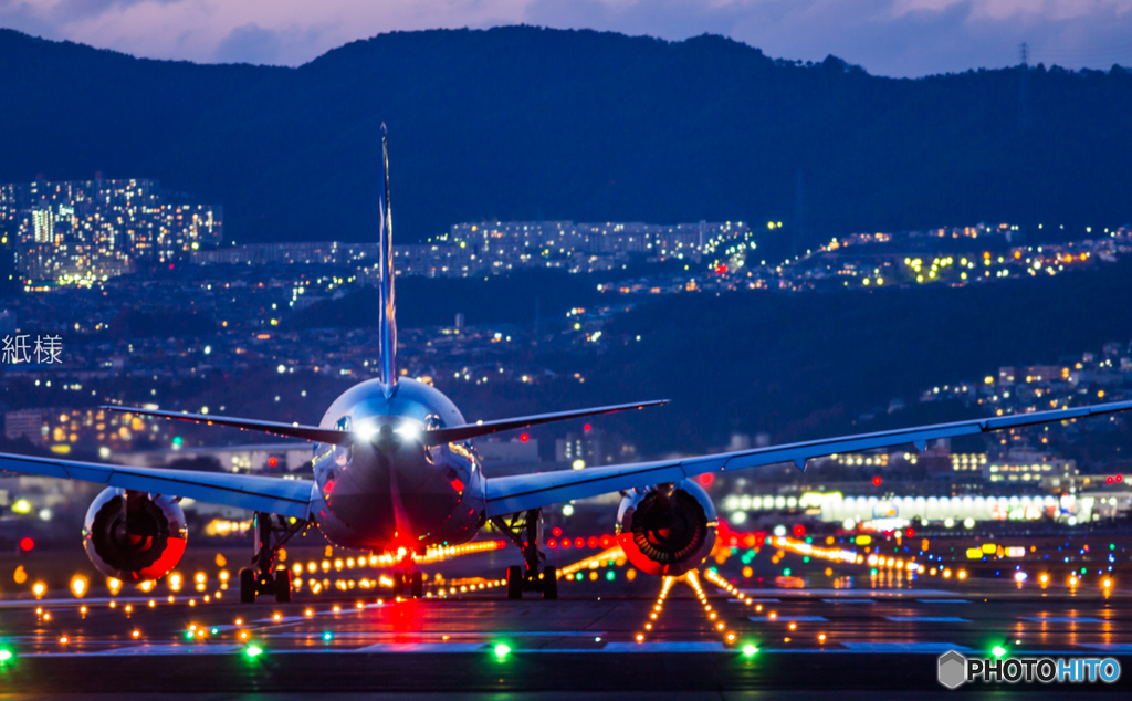 伊丹空港　千里川