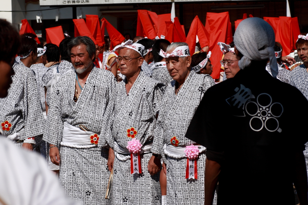 天神祭にて