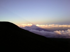 富士山の影