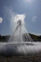 モエレ沼公園にて_海の噴水