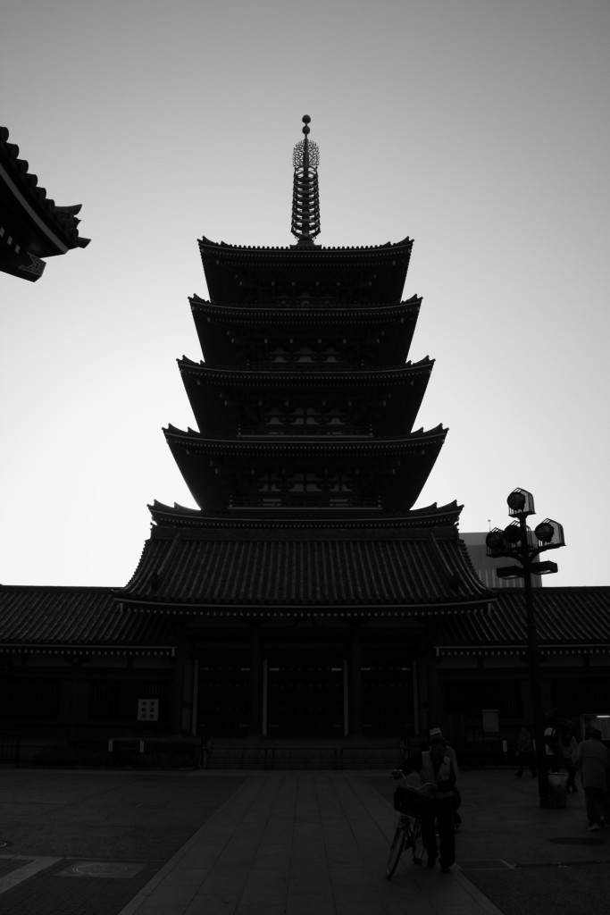 浅草にて