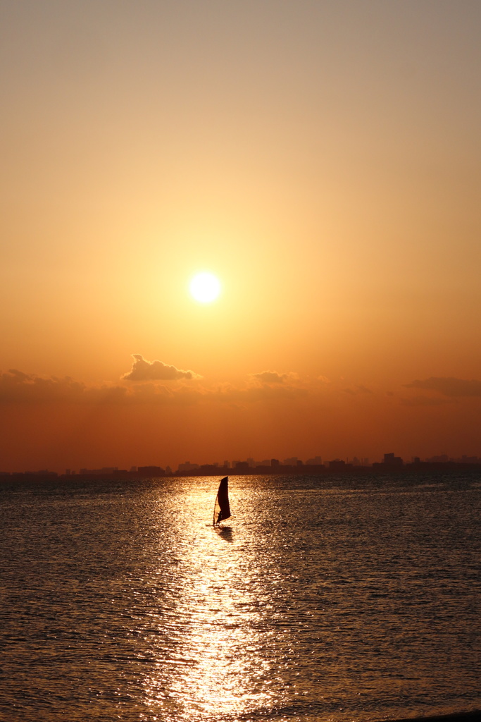 心の色　夕景