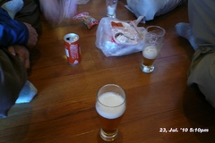 富士山アタック黒鳥隊。２９２０ｍ東洋館の生ビールの味は日本一。日本一の酒は新潟の
