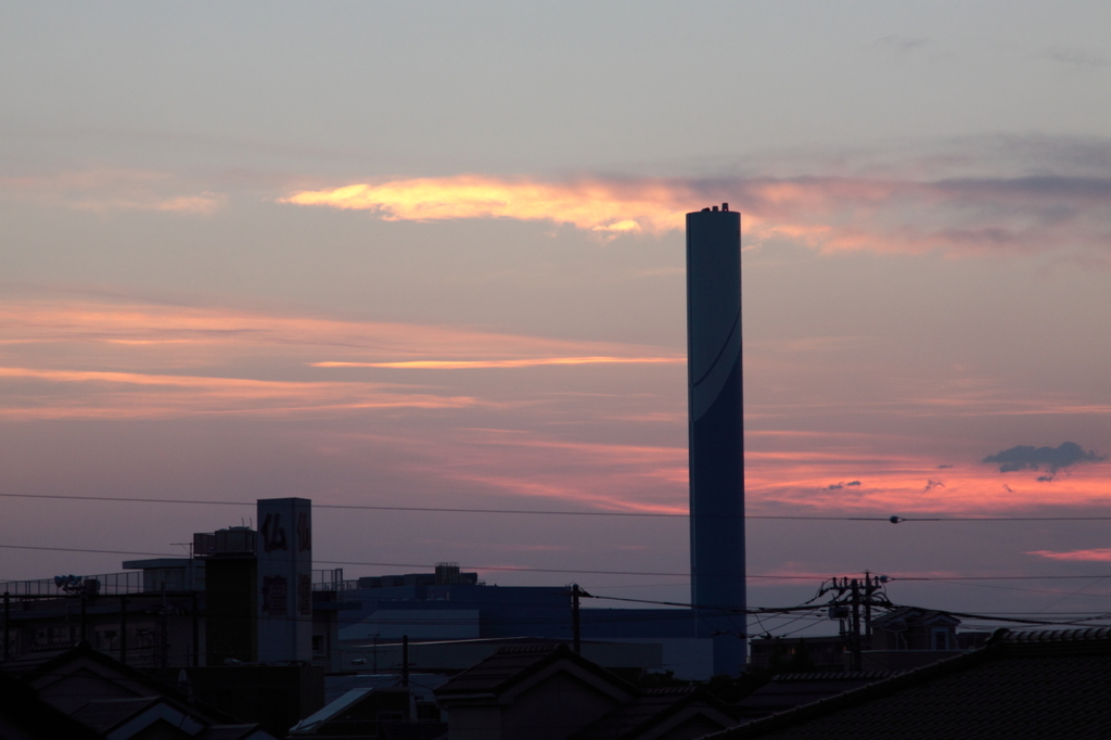 玄関からの風景