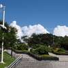 一足先に夏空