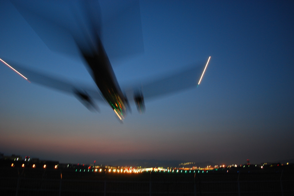 touch down
