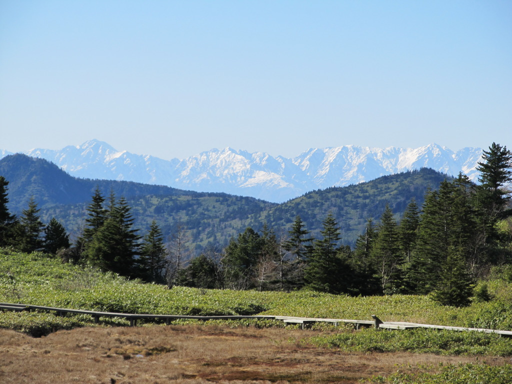 草津　白根山より