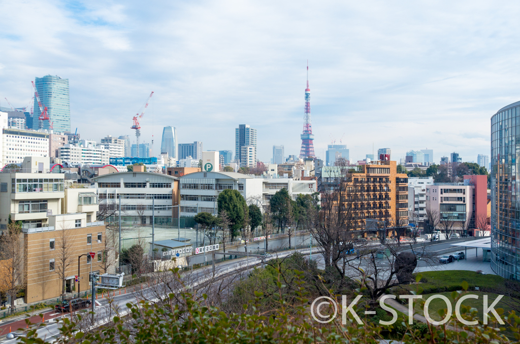 六本木ヒルズ喫煙場所からの風景