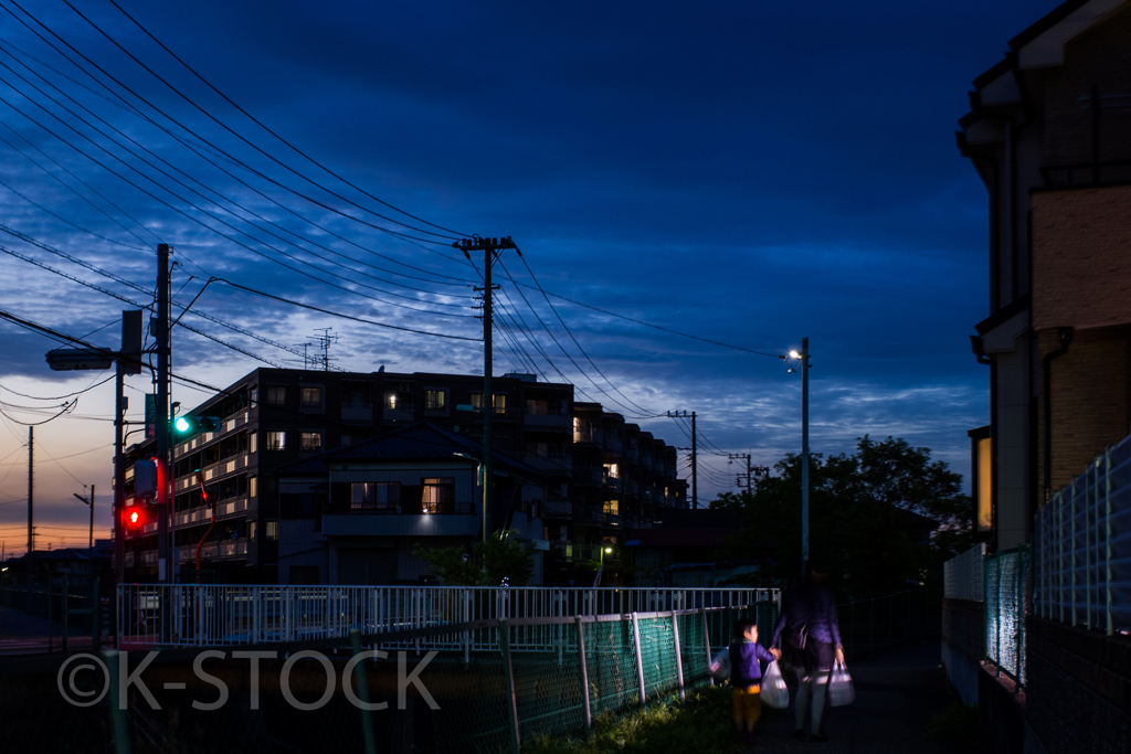 夕暮れ時