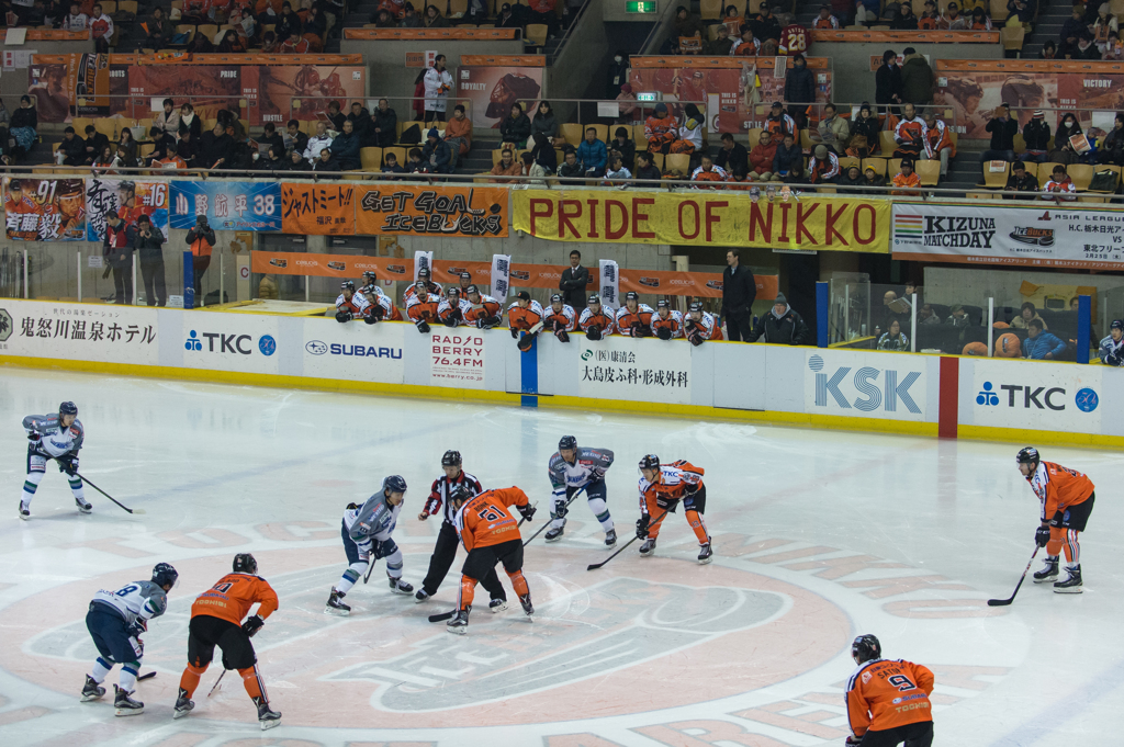 第2ピリオド開始