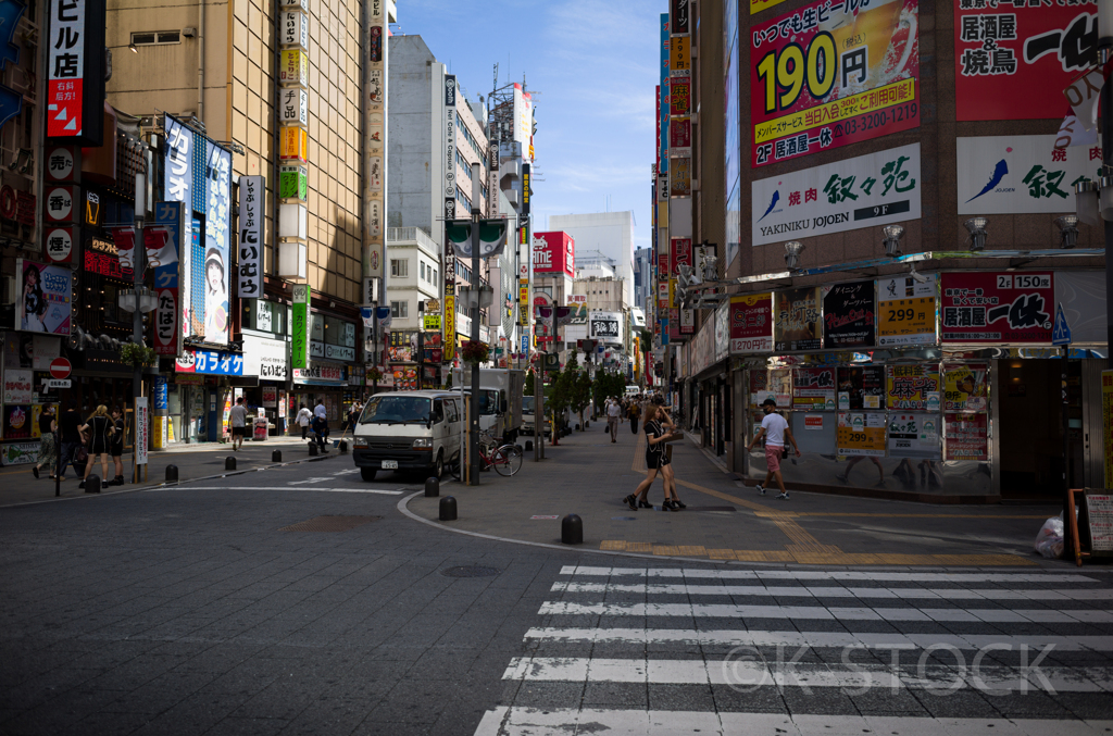 新宿駅方面