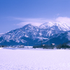 八海山晴天なれど風強し