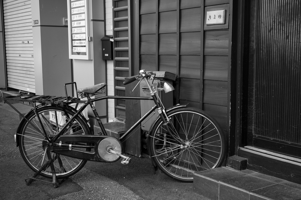 働く自転車