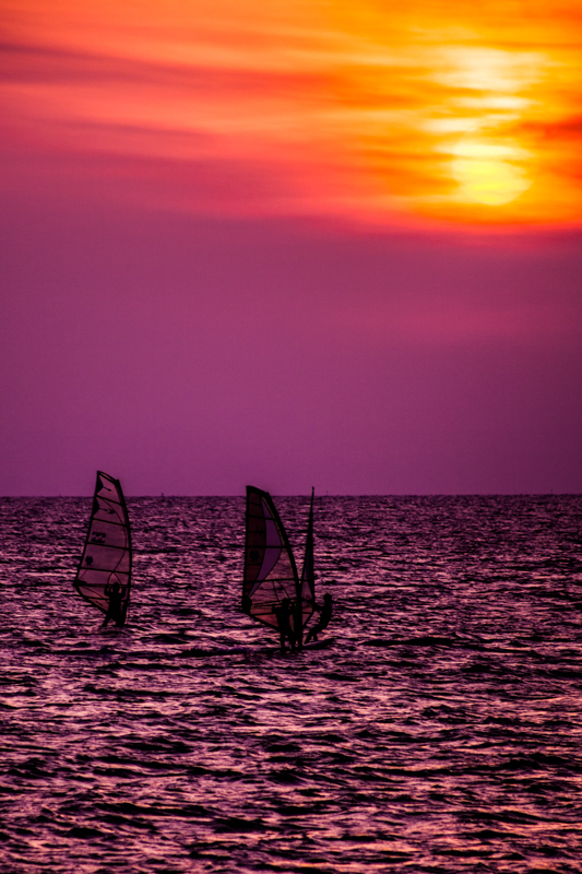 黄昏の西風を捕まえて