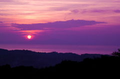 播磨灘夕景