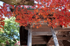 山門の火