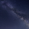 白馬の夜空