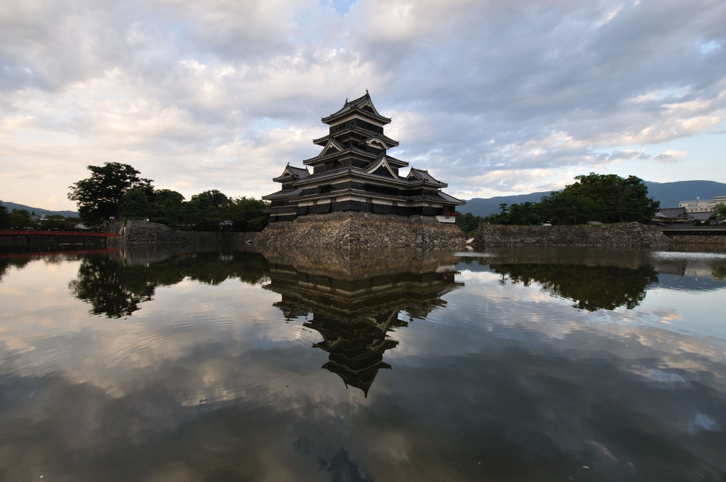 堂々たる松本城