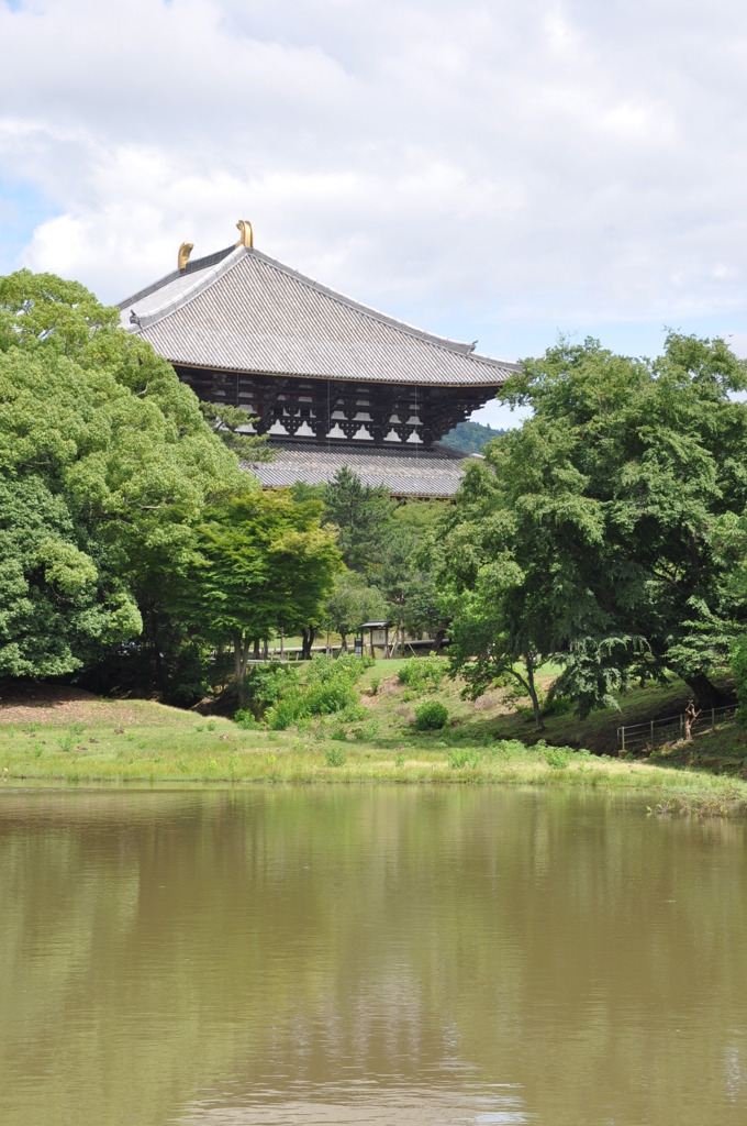 東大寺西側から
