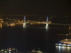 ベイブリッジの夜景