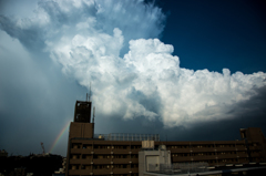 雲神現る