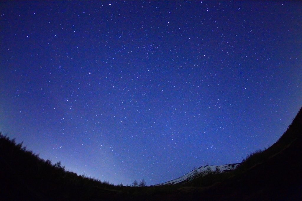 星空に包まれるように