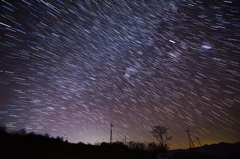 星巡りの夜