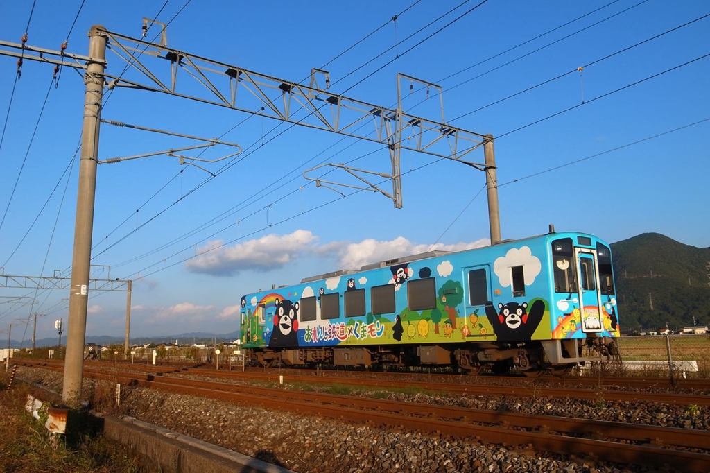 くまモン電車