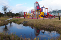 児童公園～冬