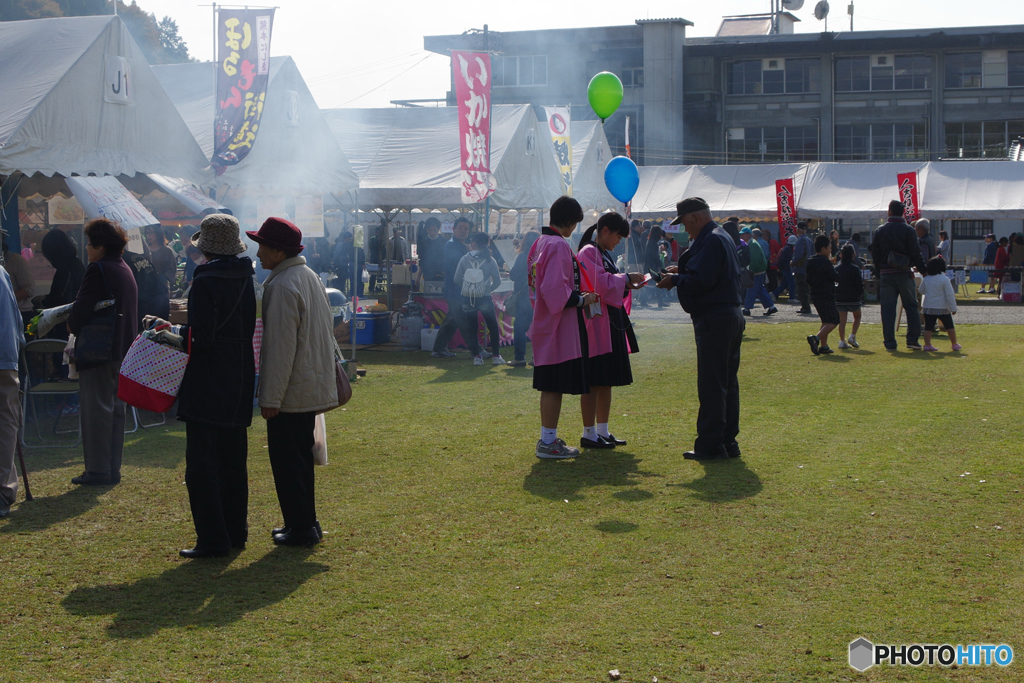 祭りの朝