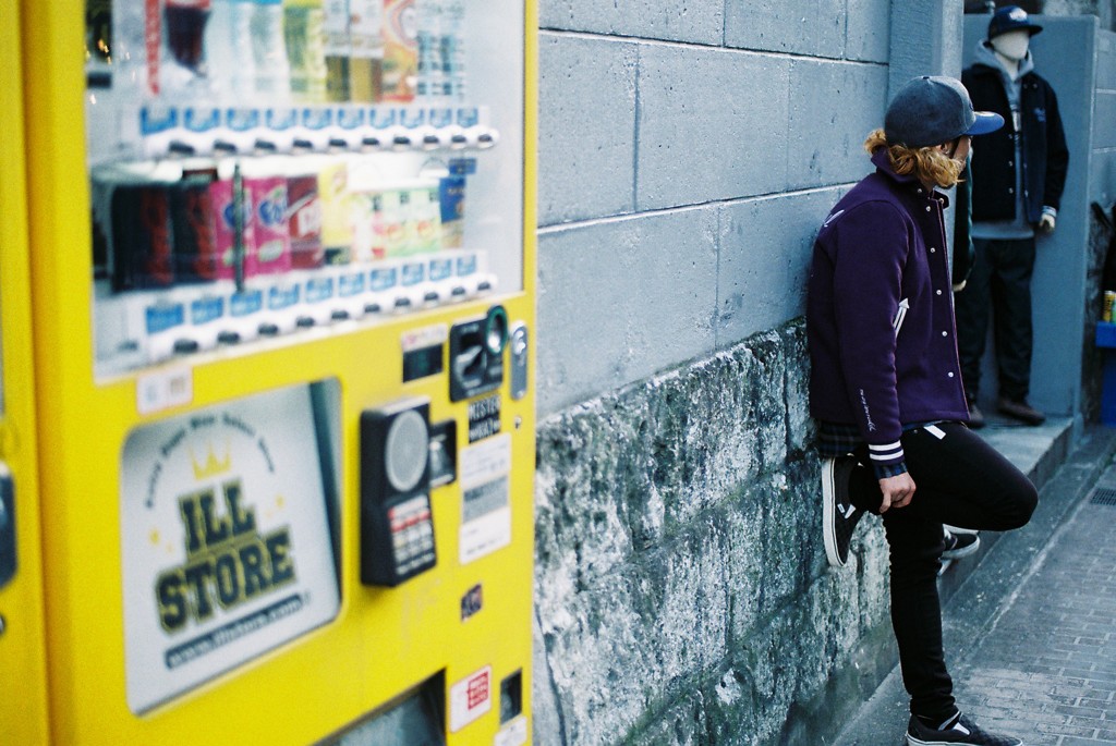 street waiting man