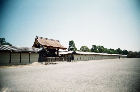京都御苑にて