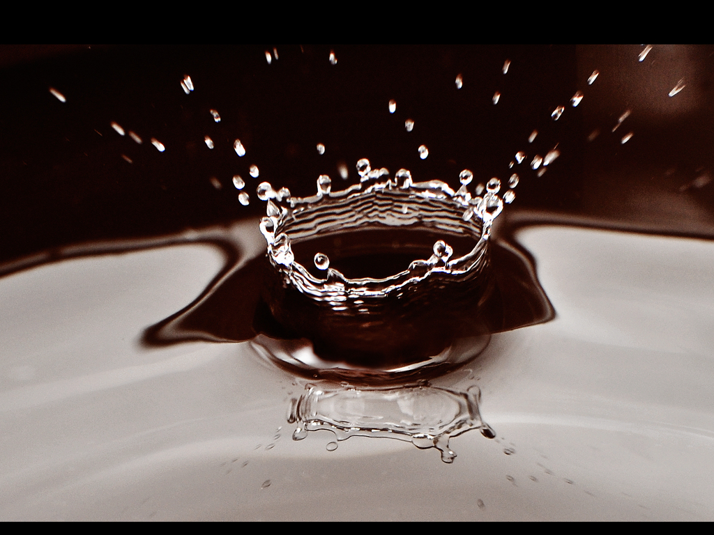 Water drop Brown/HDR