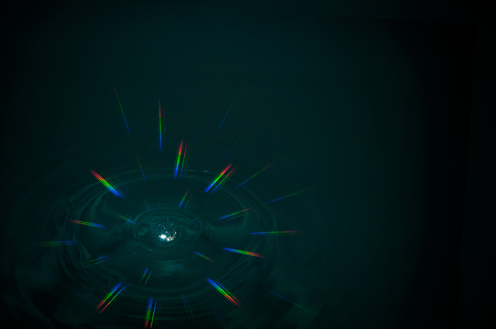 分光 Water drop