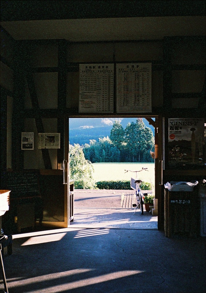 ある日の駅