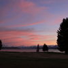 朝焼けのLake Tekapo