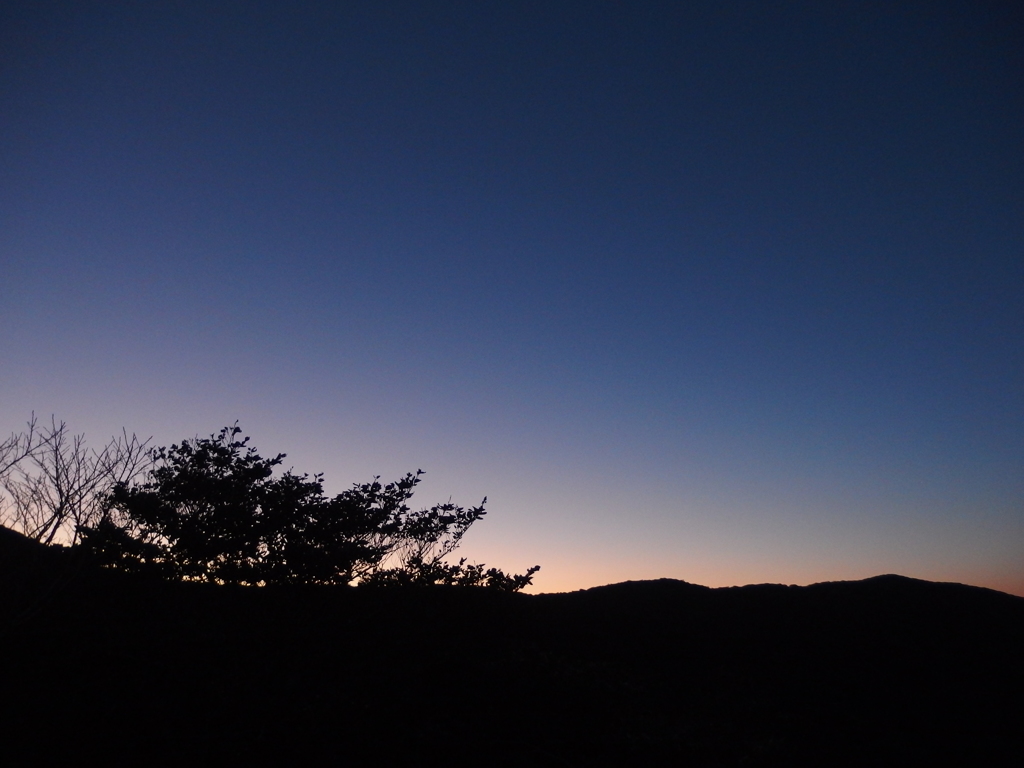 山の夜