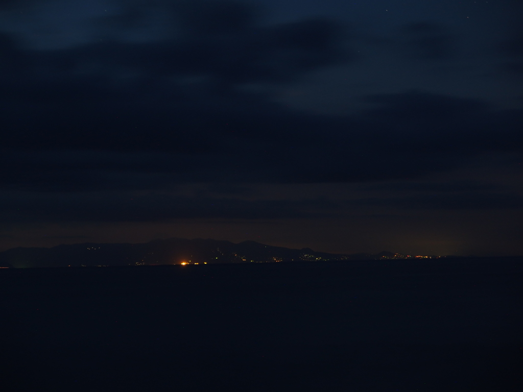 伊豆半島の夜景