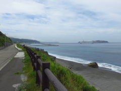 和田浜海岸より前浜方面を望む