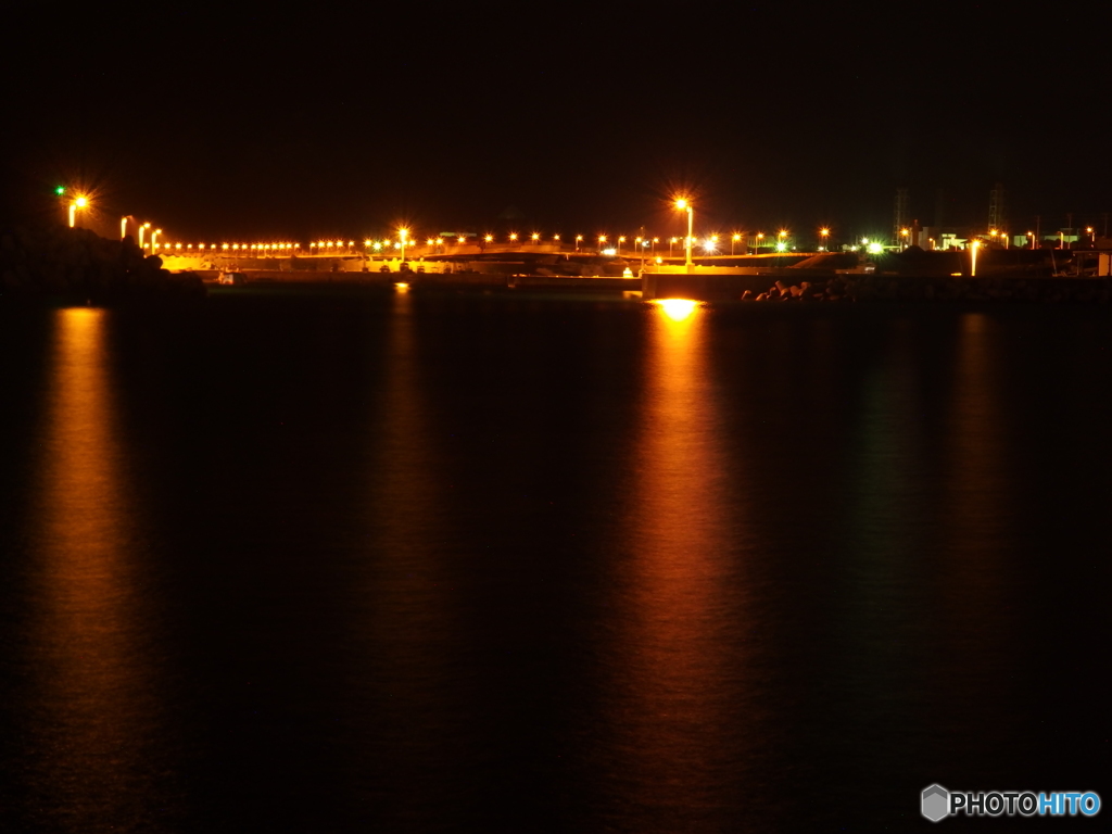港の夜