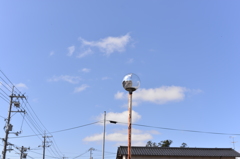 あたたかい日の球体。