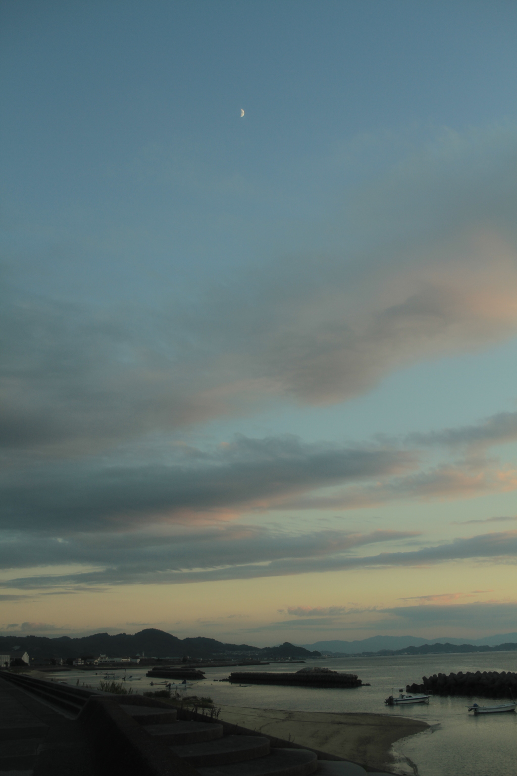 今日も日が暮れる