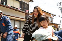 まりんちゃんとりささん