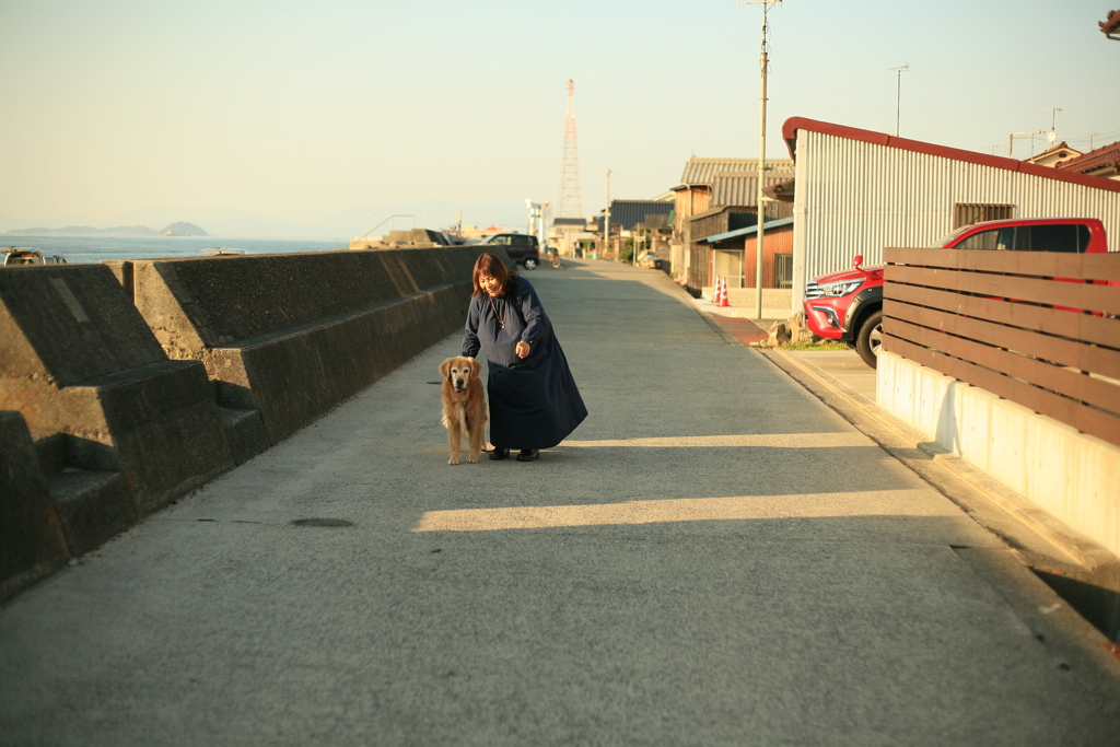 FB友達がやってきた