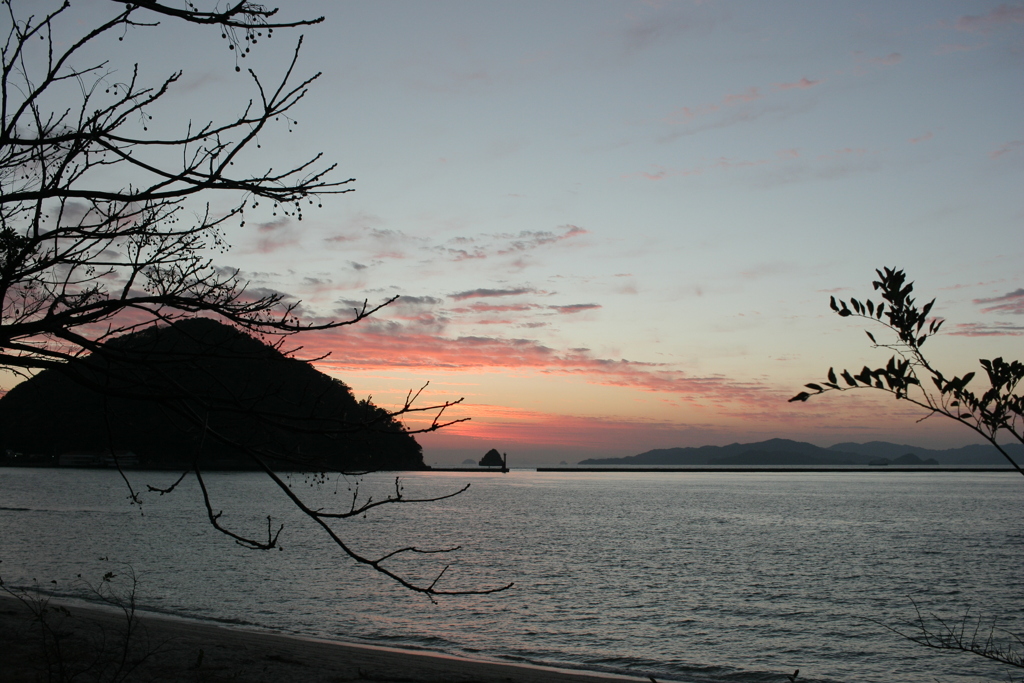 鹿島夕景