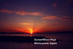 Sunset@Iyo-Hojo