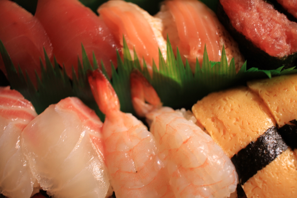 お寿司おいしいよぅ